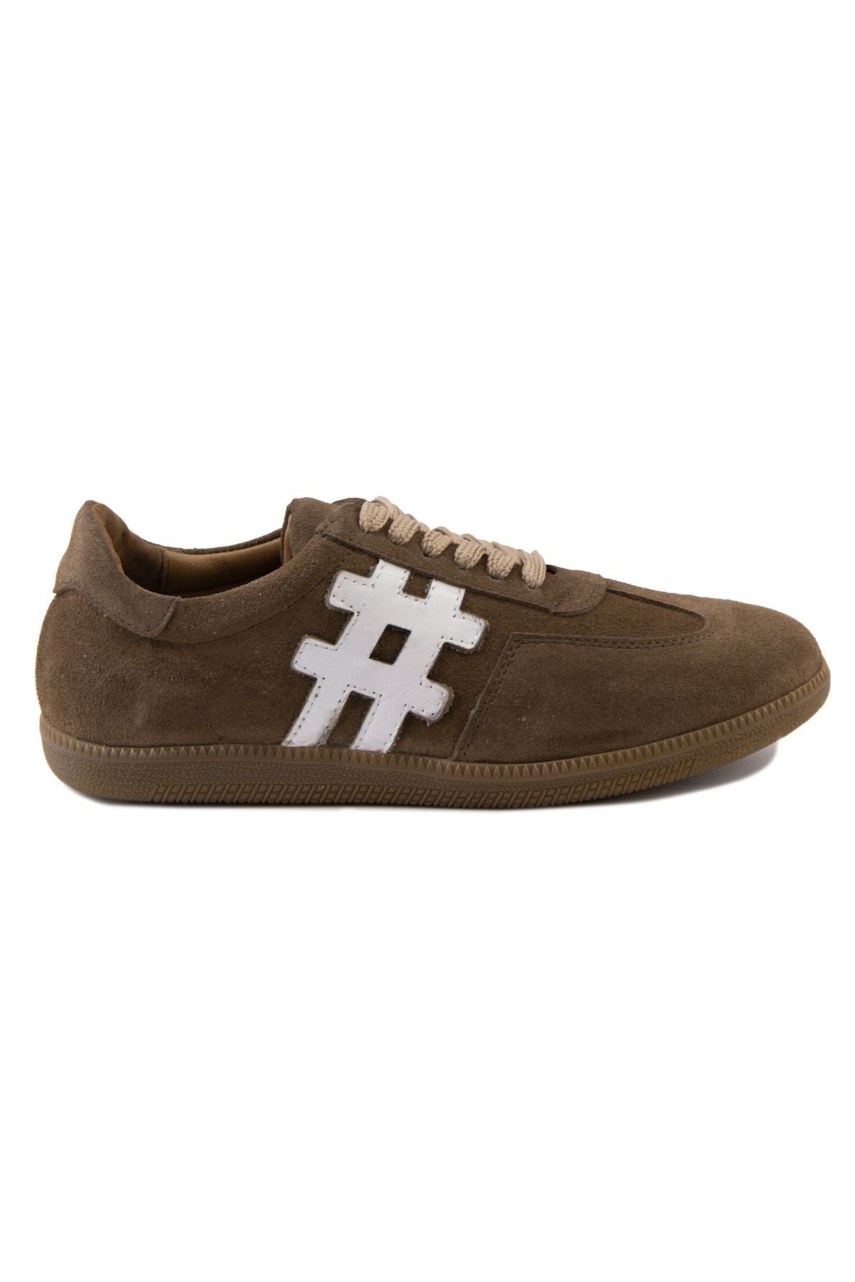 Kadın Deri Sneakers DG6022 Vizon