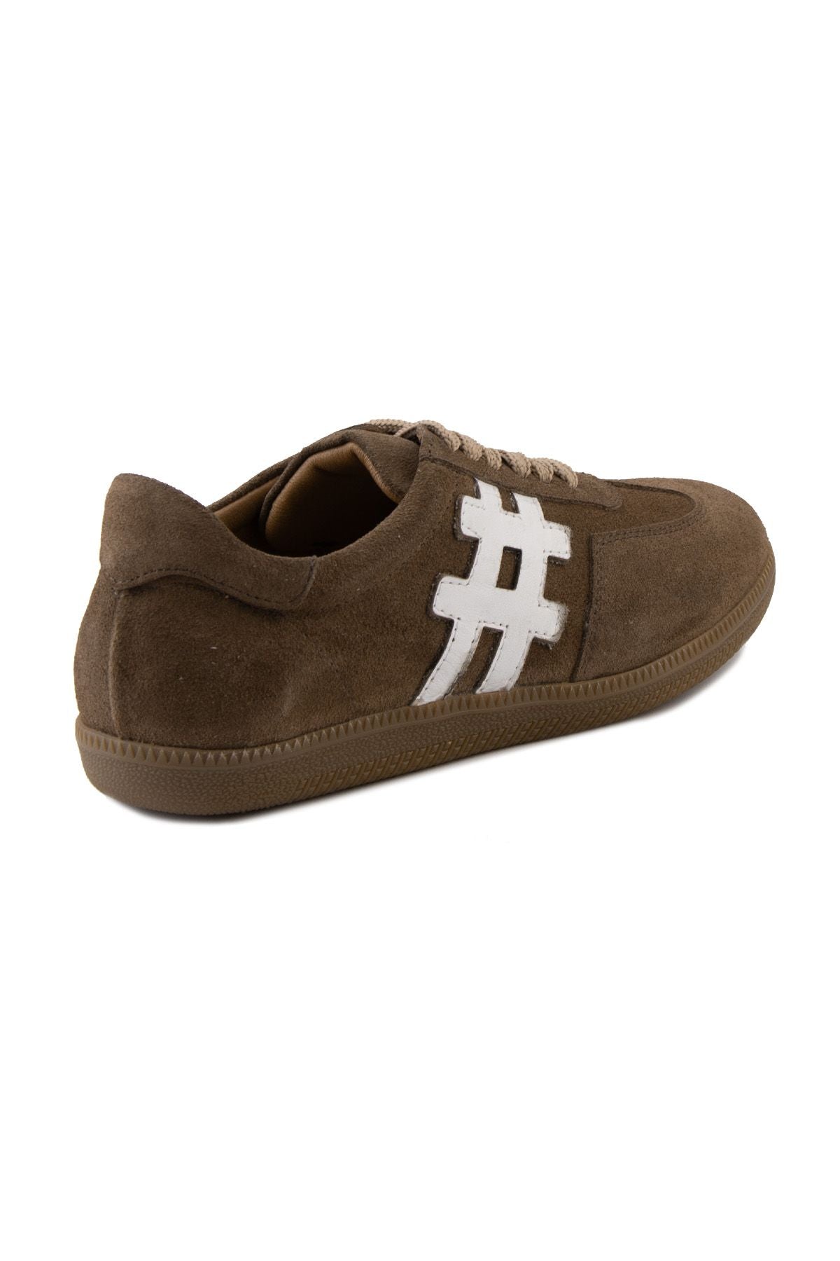 Kadın Deri Sneakers DG6022 Vizon