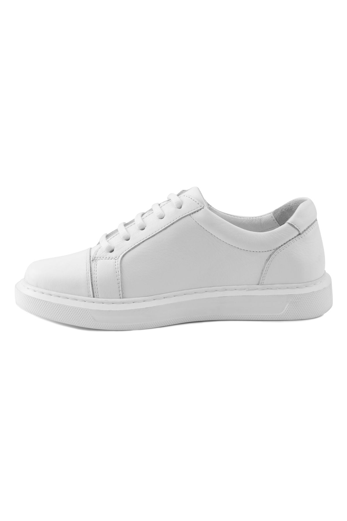 Kadın Deri Sneakers DG6023 Beyaz