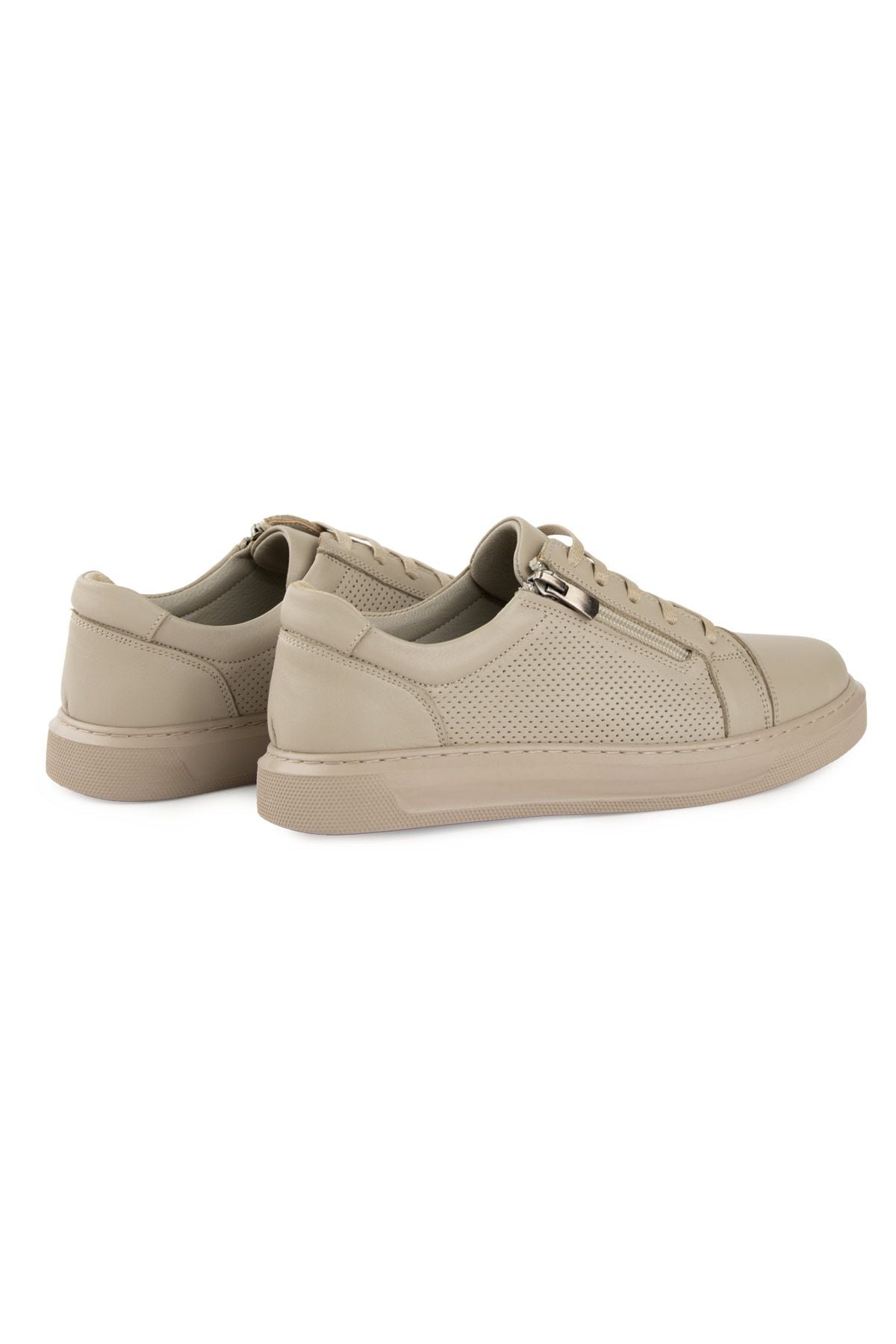 Kadın Deri Sneakers DG6024 Vizon