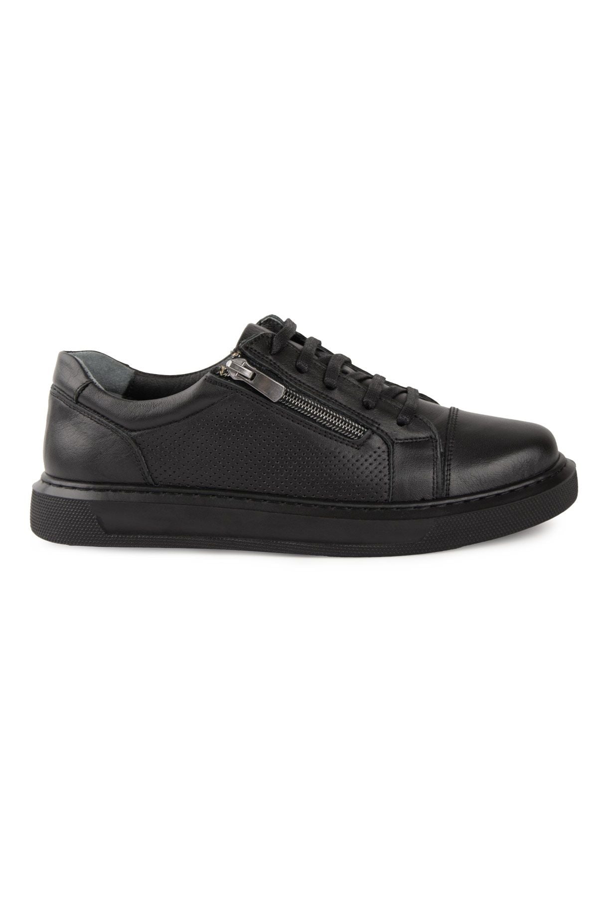 Kadın Deri Sneakers DG6024 Siyah