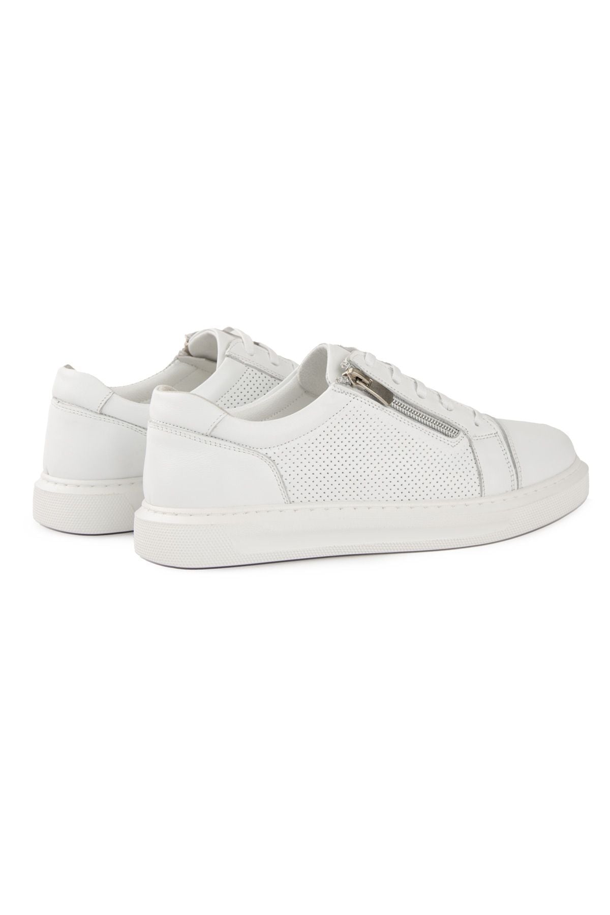 Kadın Deri Sneakers DG6024 Beyaz