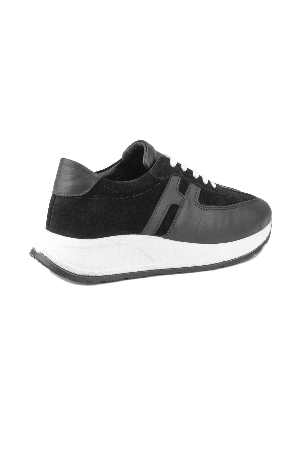 Kadın Deri Sneakers DG6025 Siyah