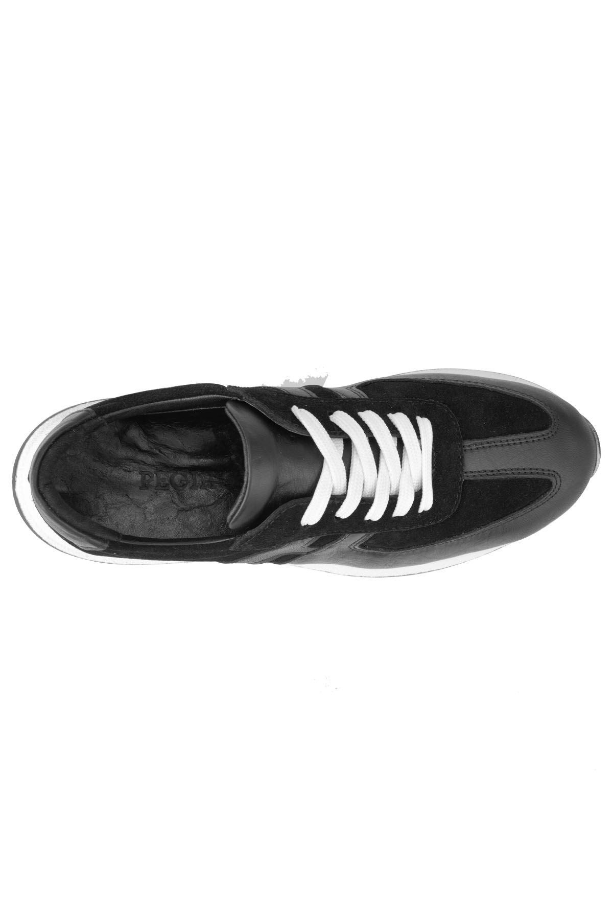 Kadın Deri Sneakers DG6025 Siyah