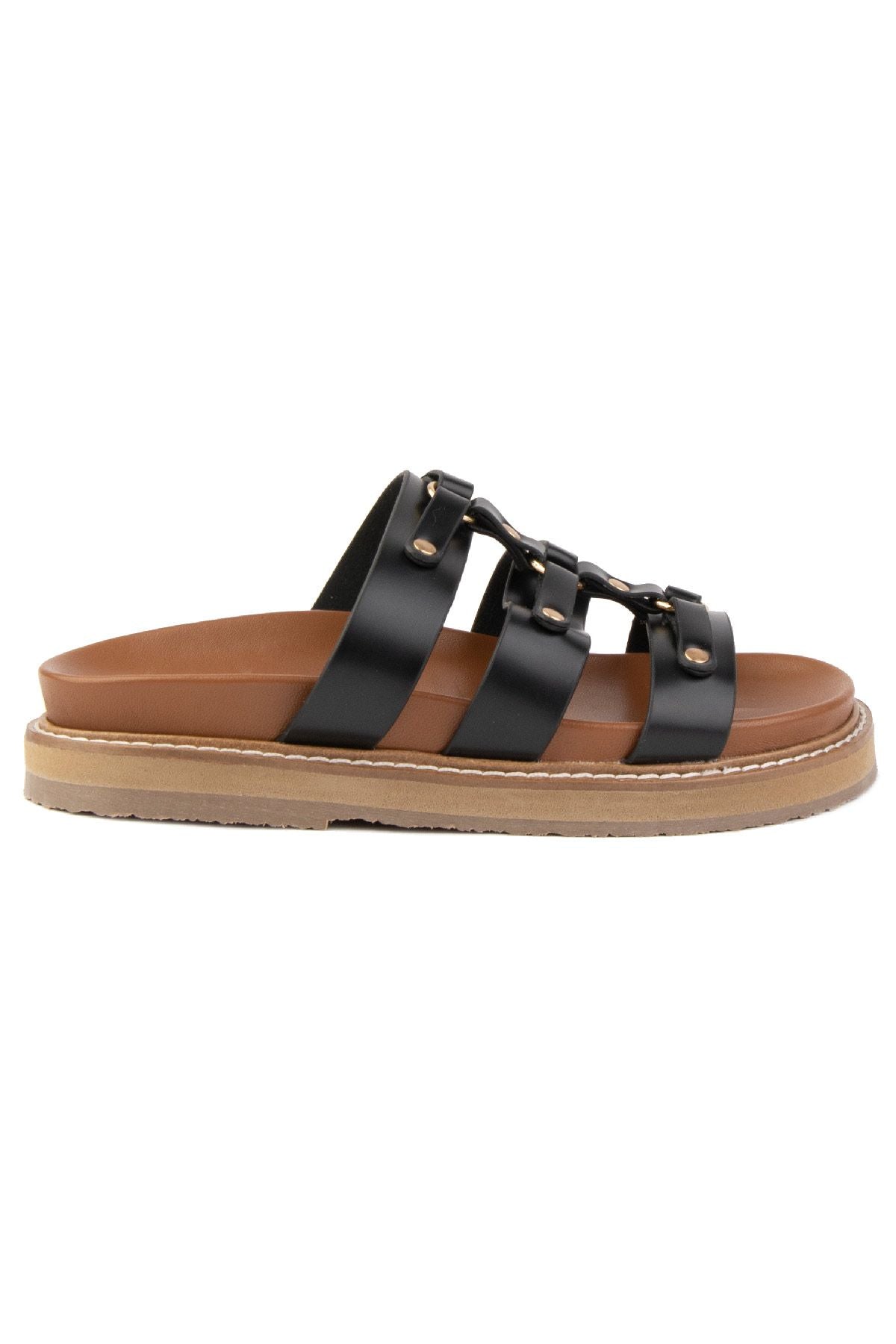 Kadın Deri Terlik 215552 Siyah
