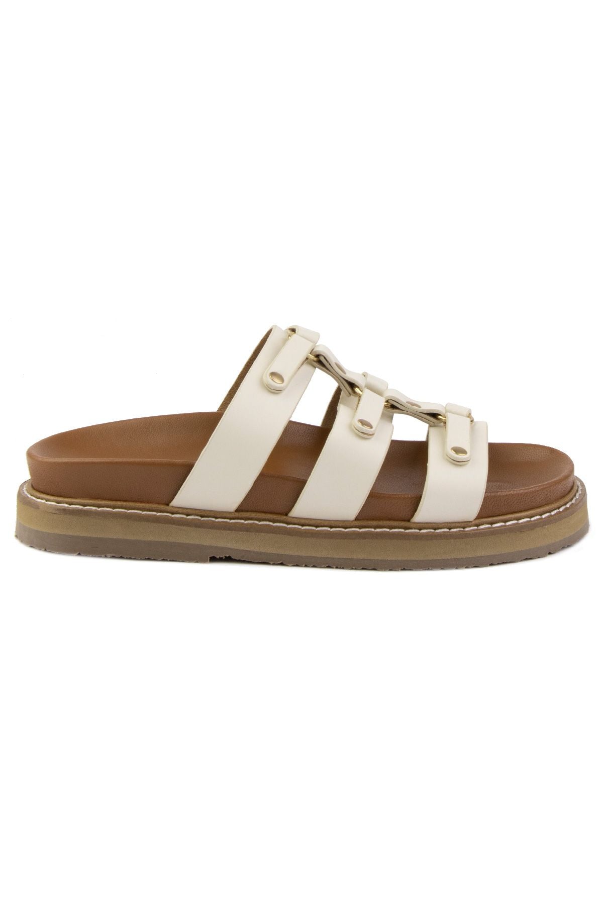 Kadın Deri Terlik 215552 Bej