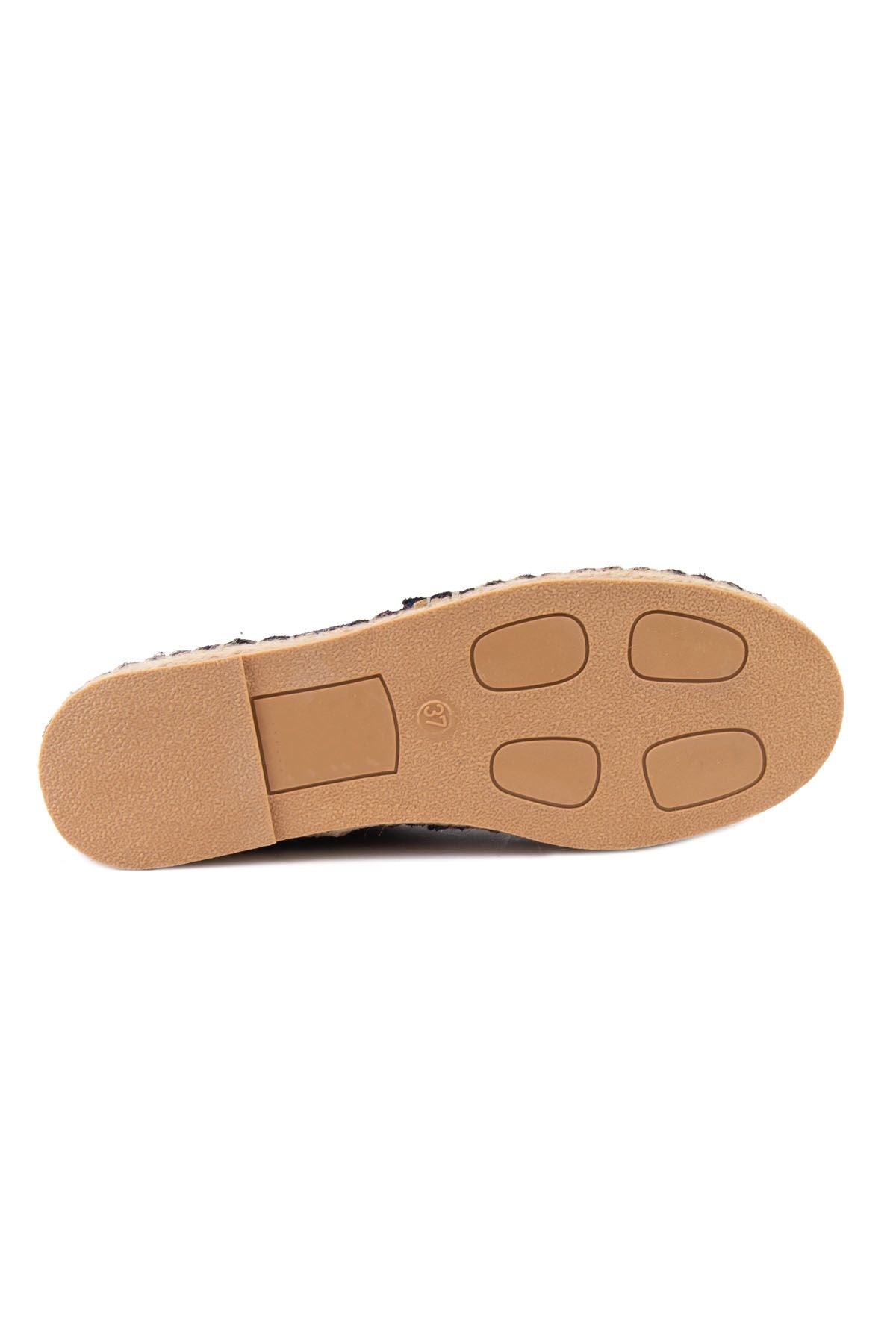 Kadın Espadril Ayakkabı DG6026 Lacivert