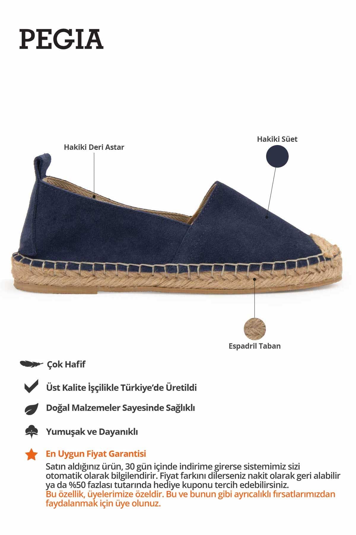 Kadın Espadril Ayakkabı DG6026 Denim