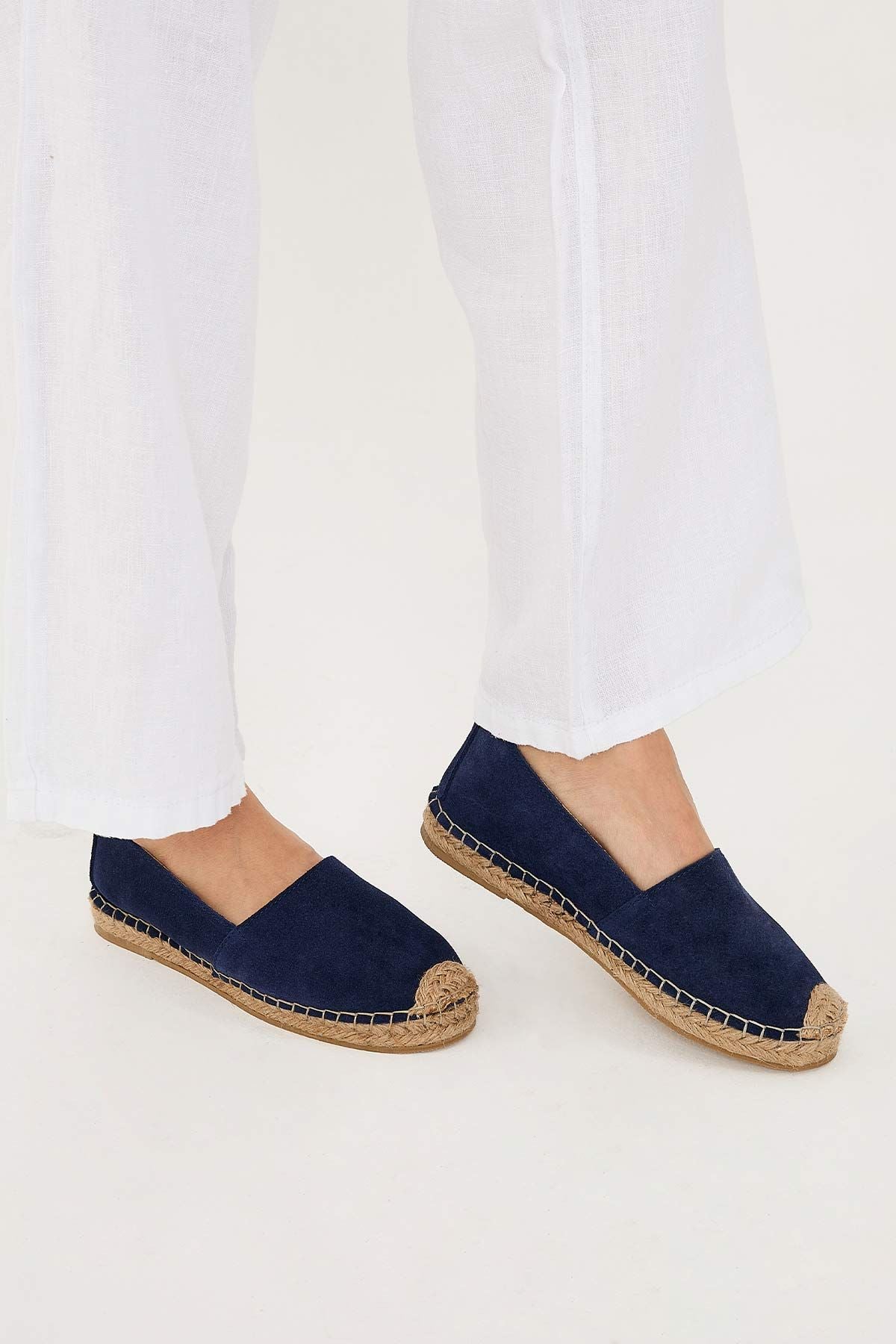 Kadın Espadril Ayakkabı DG6026 Denim