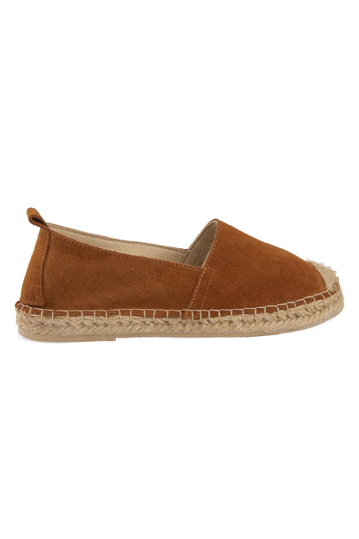 Kadın Espadril Ayakkabı DG6026 Taba