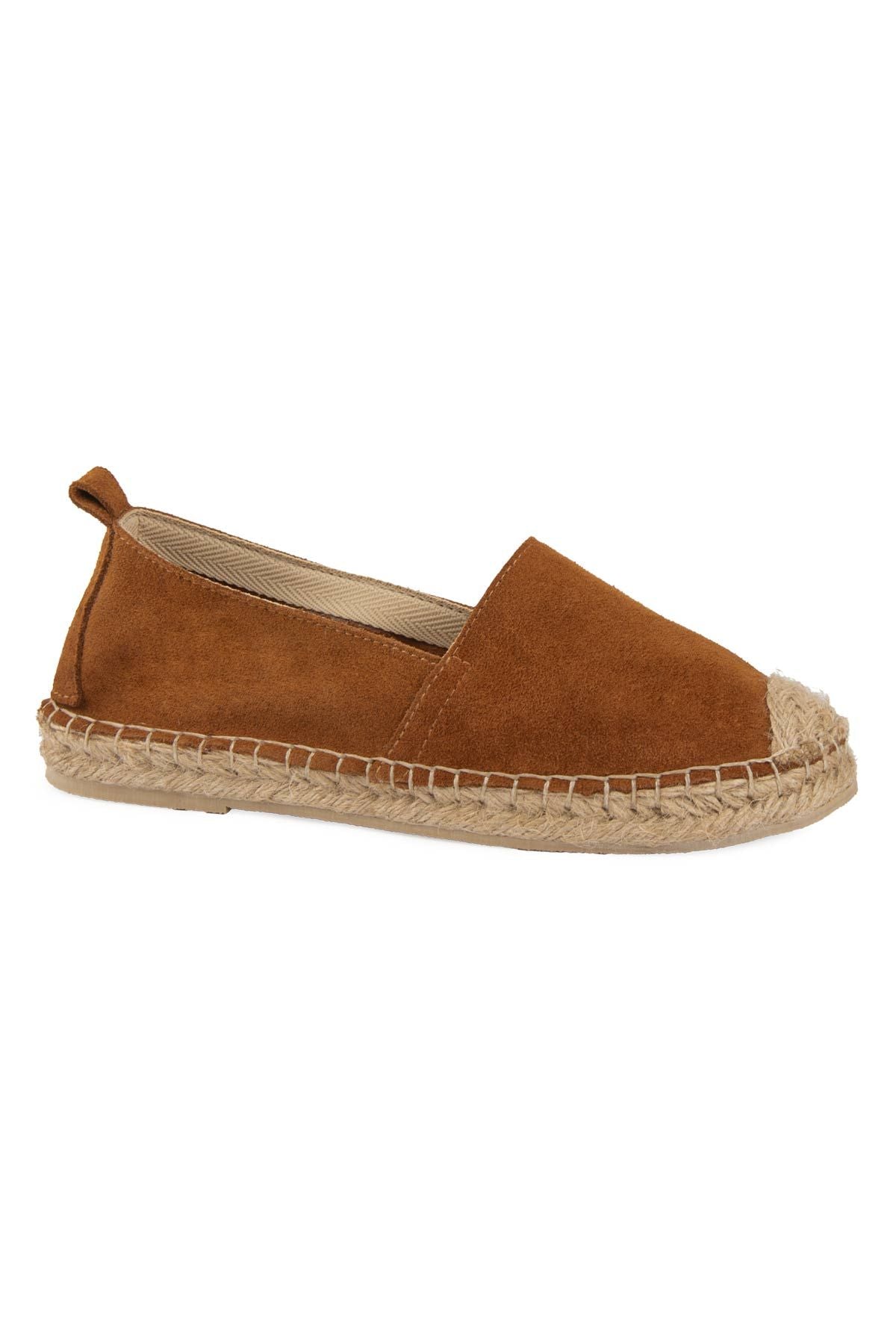 Kadın Espadril Ayakkabı DG6026 Taba
