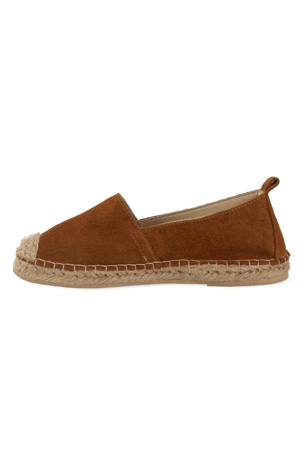 Kadın Espadril Ayakkabı DG6026 Taba