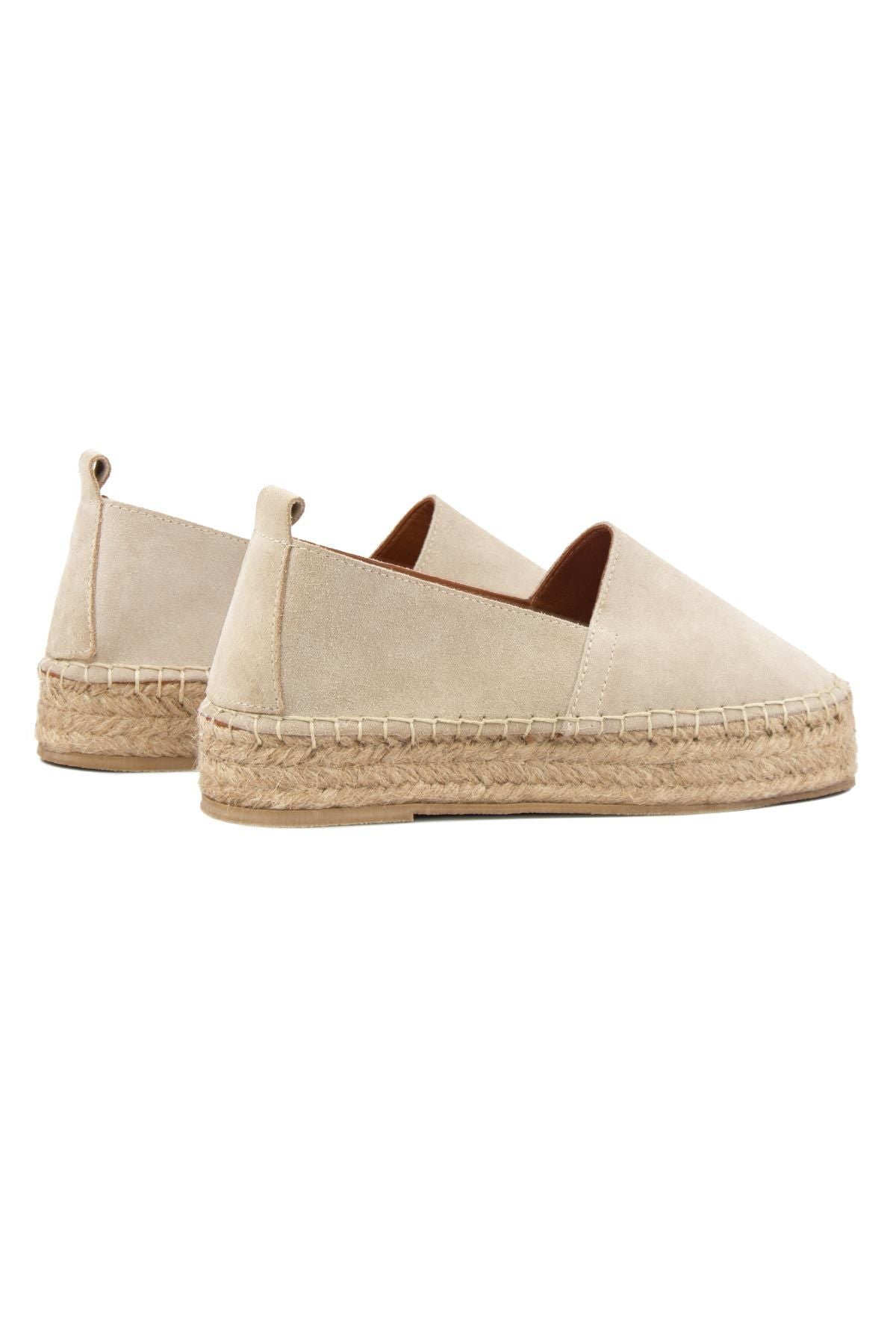 Kadın Espadril Ayakkabı DG6037 Sahra