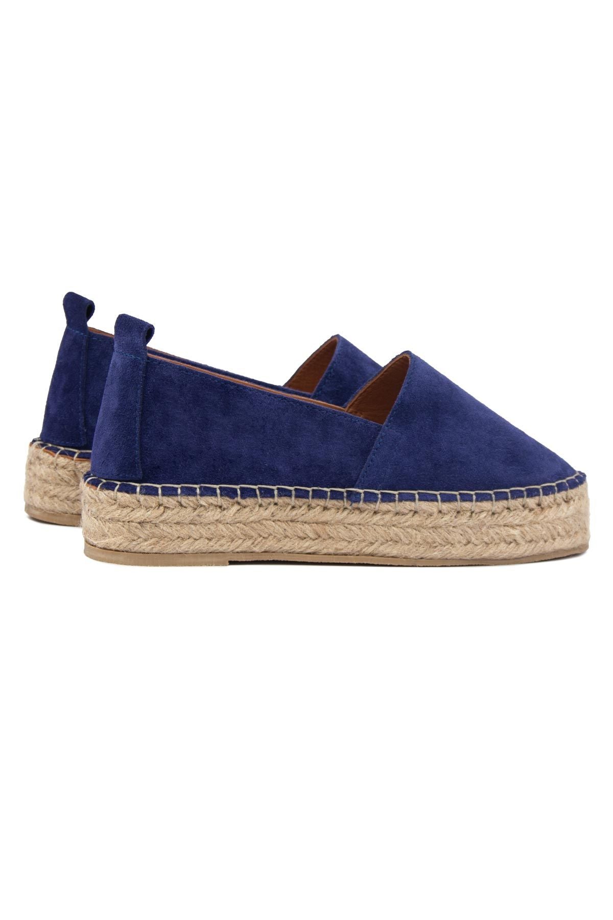 Kadın Espadril Ayakkabı DG6037 Denim