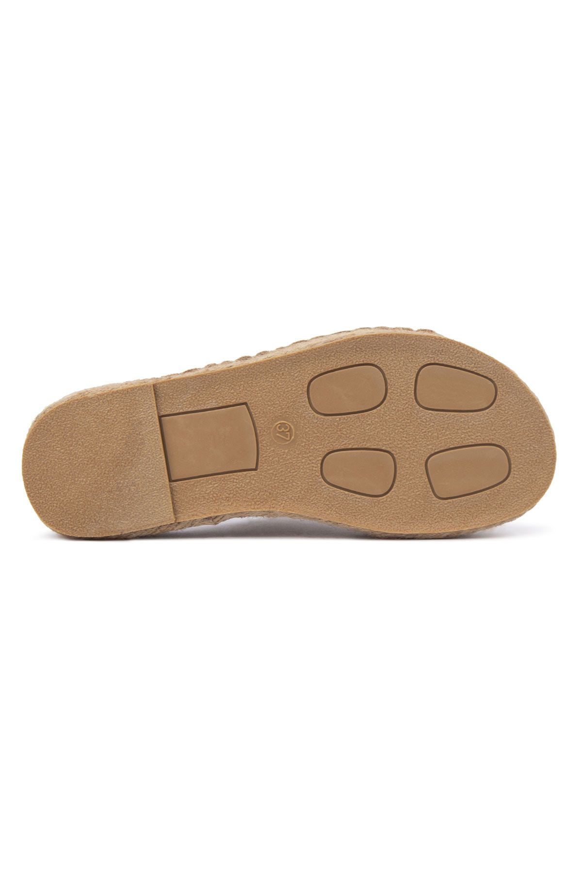 Kadın Espadril Ayakkabı DG6037 Denim