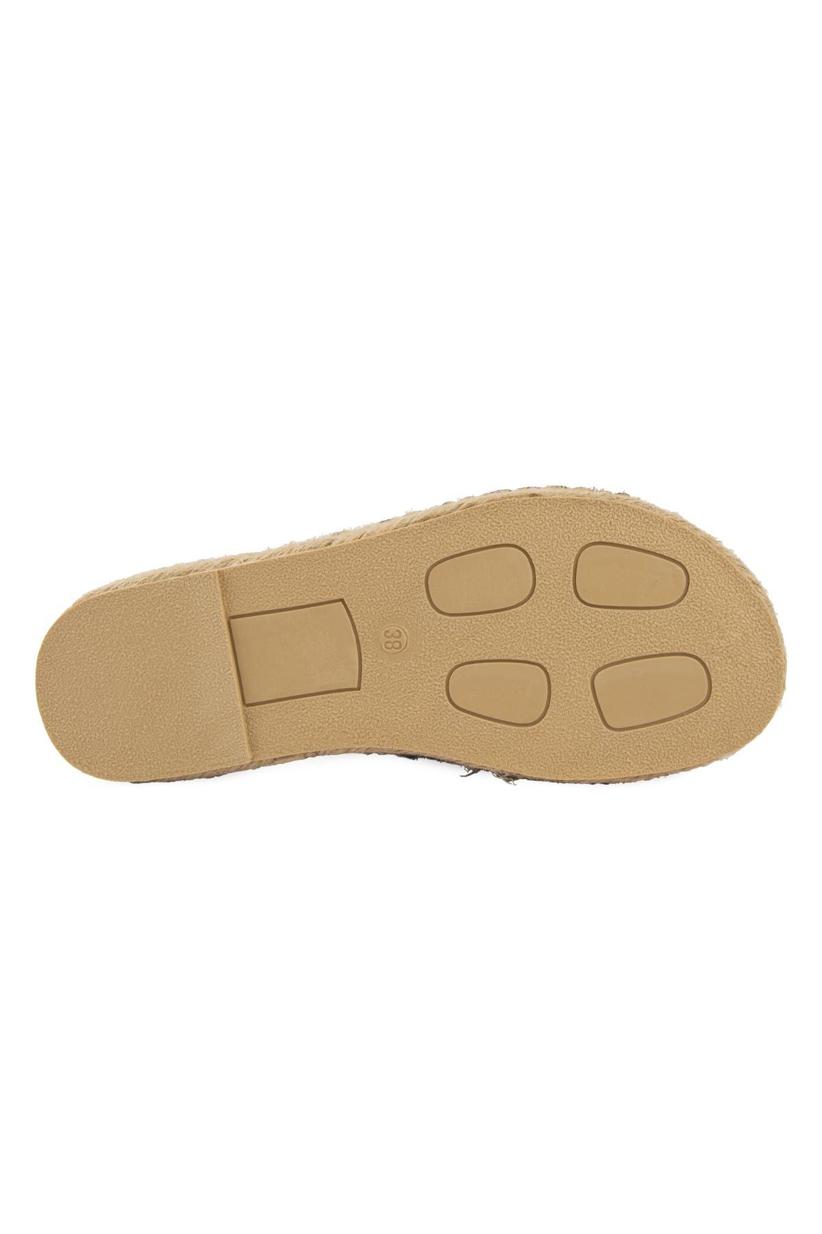 Kadın Espadril Terlik DG6027 Lacivert