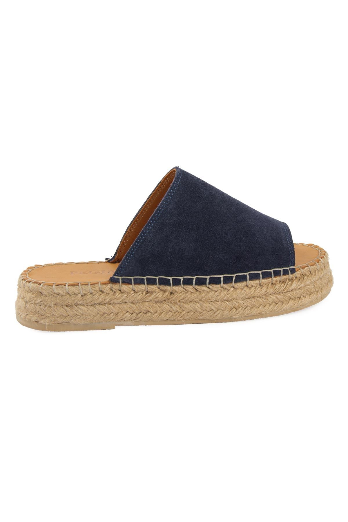 Kadın Espadril Terlik DG6027 Lacivert