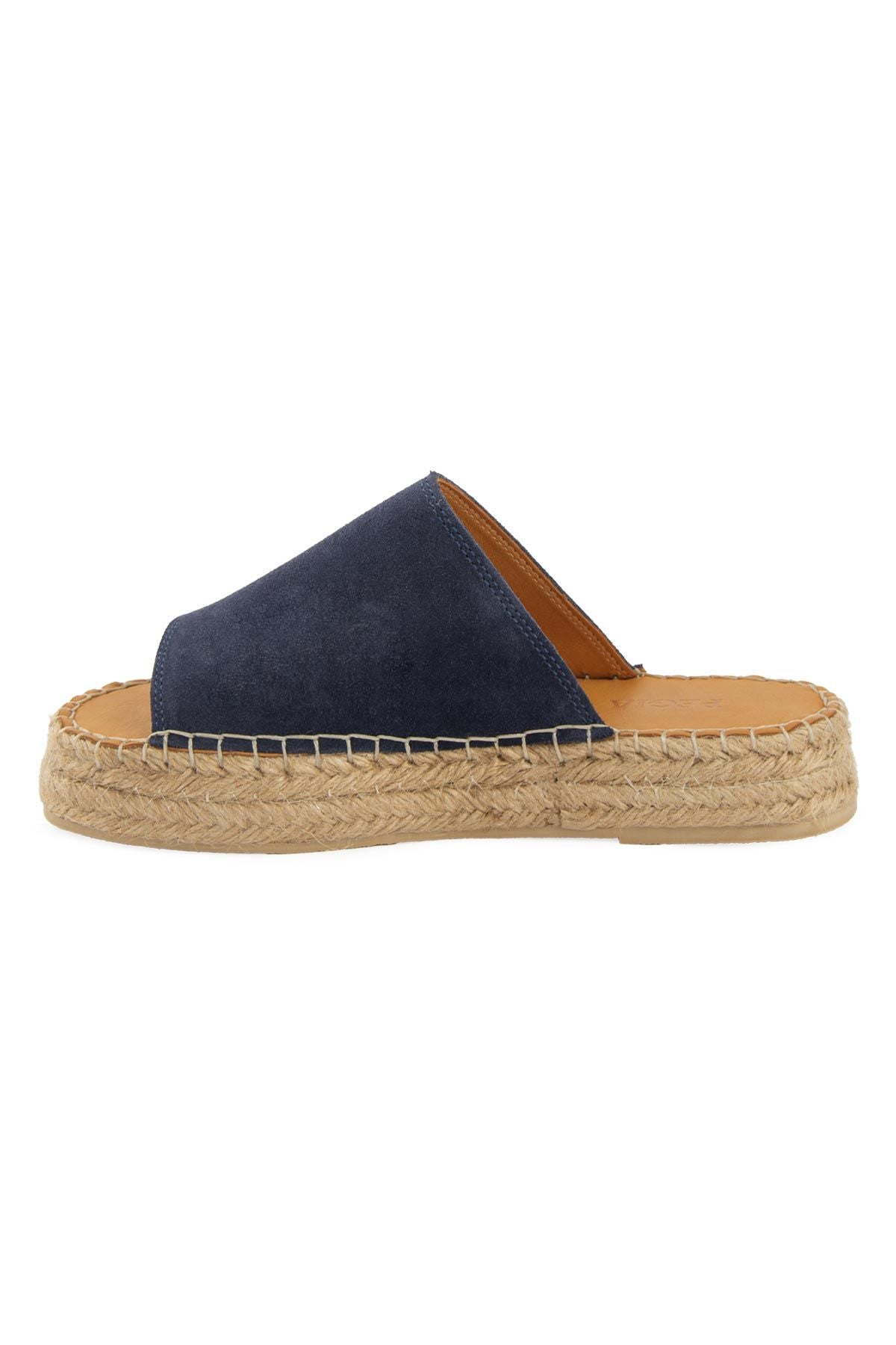 Kadın Espadril Terlik DG6027 Lacivert