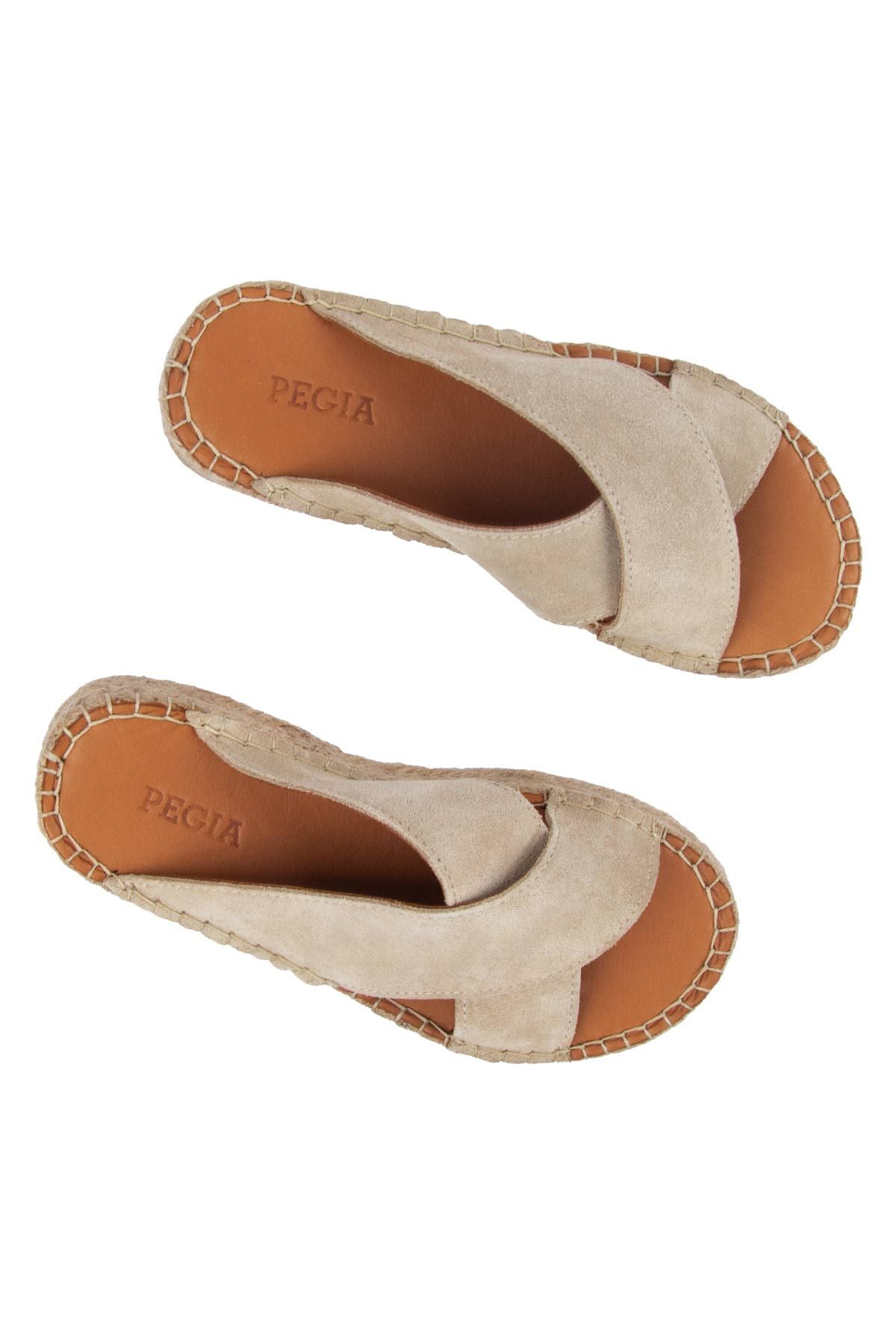 Kadın Espadril Terlik DG6036 Sahra