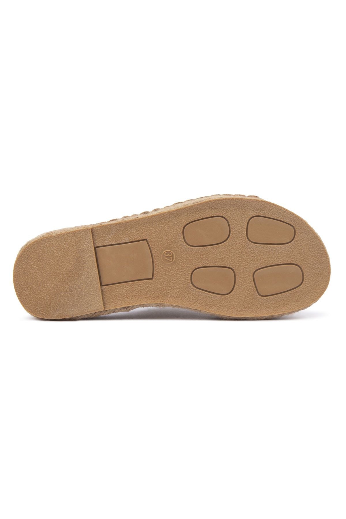 Kadın Espadril Terlik DG6036 Sahra