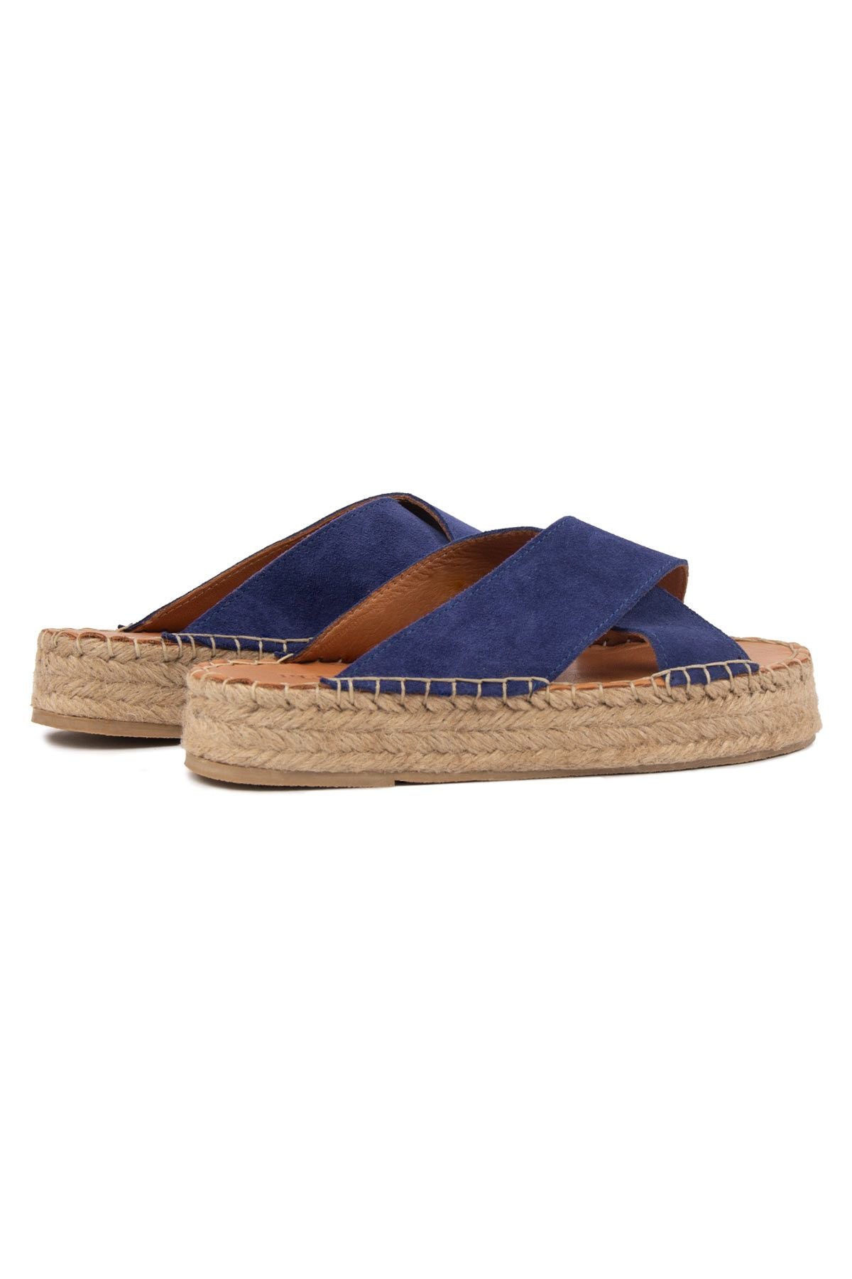 Kadın Espadril Terlik DG6036 Denim