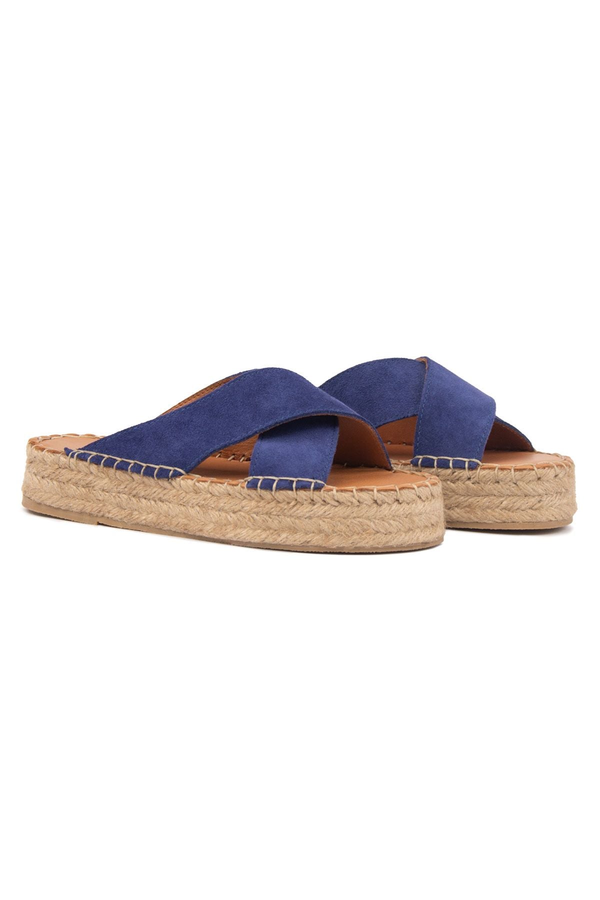 Kadın Espadril Terlik DG6036 Denim