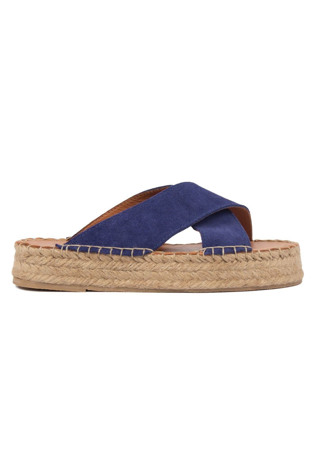 Kadın Espadril Terlik DG6036 Denim