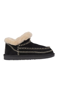 Women's Genuine Shearling Mini Boot 191160 Black