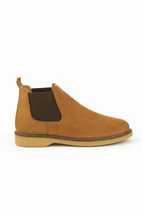 Women's Suede Chelsea Boot DG6029 Tobacco