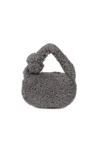 Fur Women's Mini Bag 191605 Grey