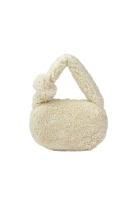 Fur Women's Mini Bag 191605 Beige