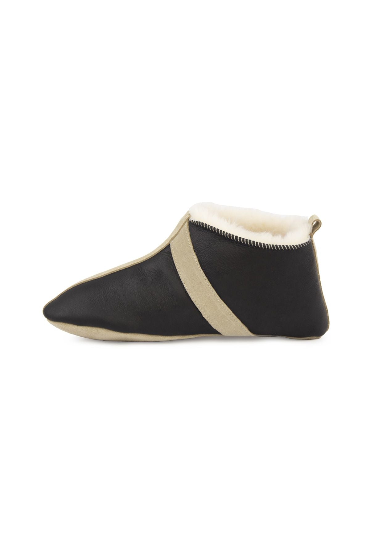 Kürklü Unisex Panduf 191203 Krem