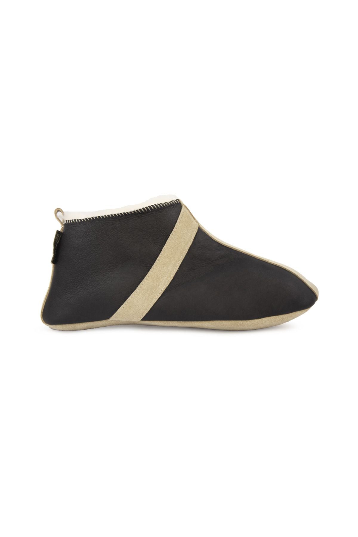 Kürklü Unisex Panduf 191203 Krem