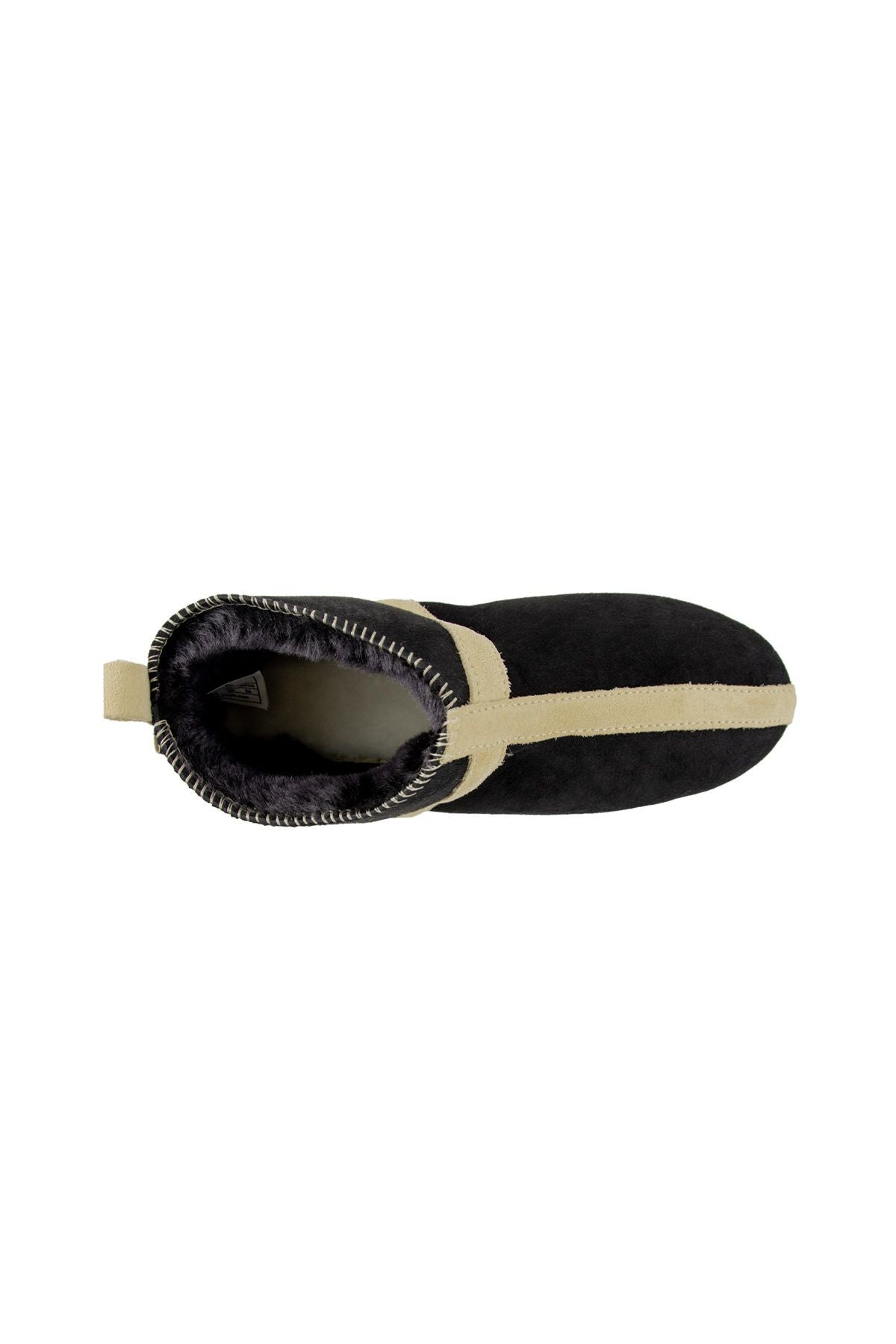 Kürklü Unisex Panduf 191203 Siyah