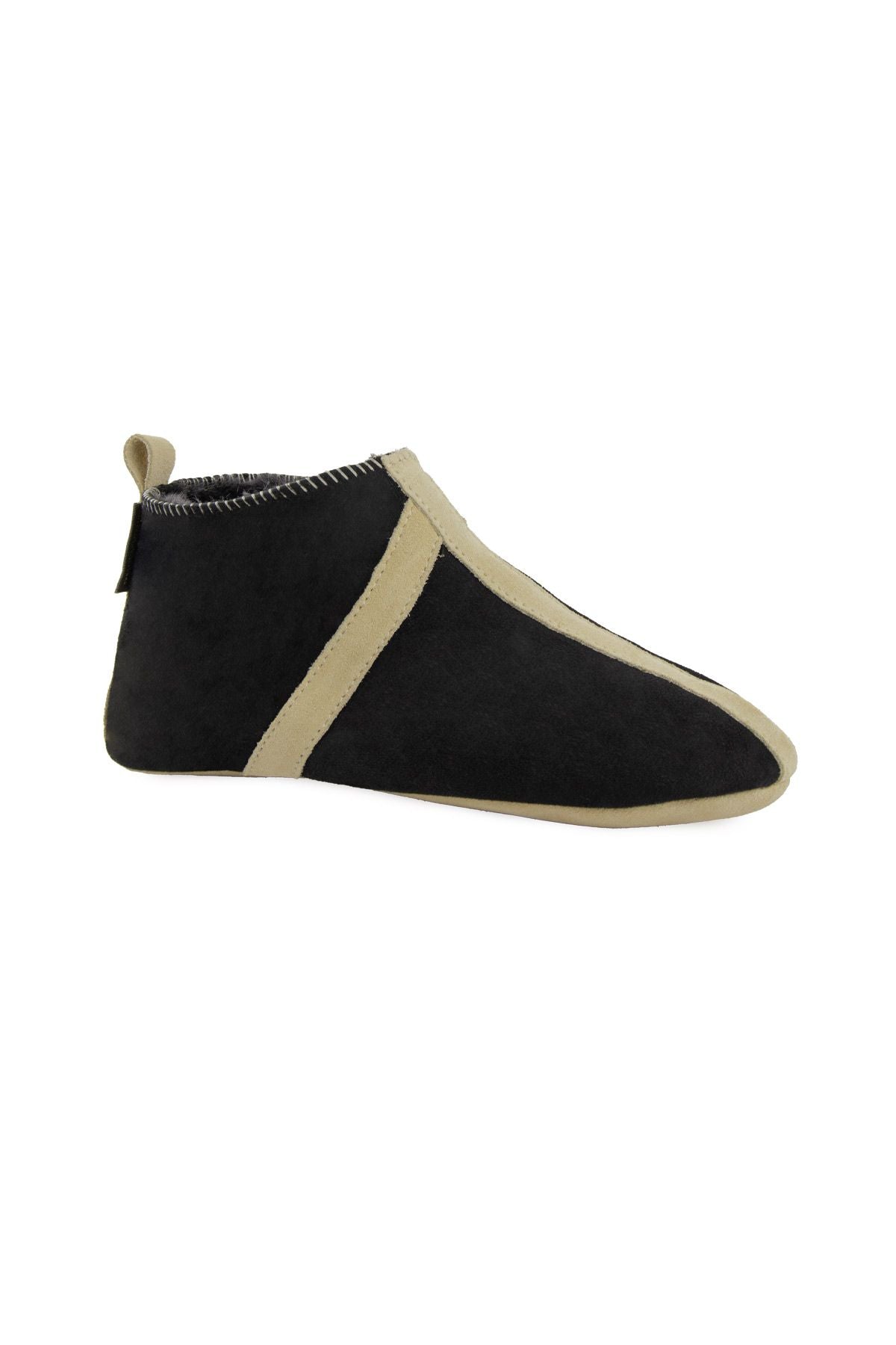 Kürklü Unisex Panduf 191203 Siyah