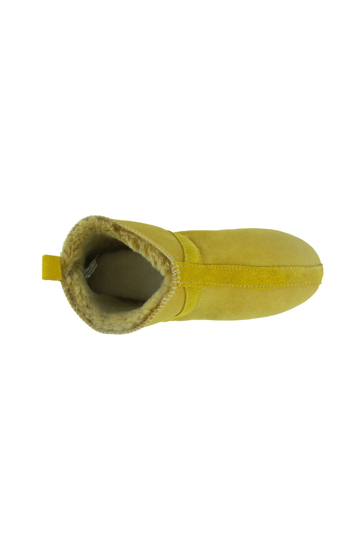 Kürklü Unisex Panduf 191203 Hardal