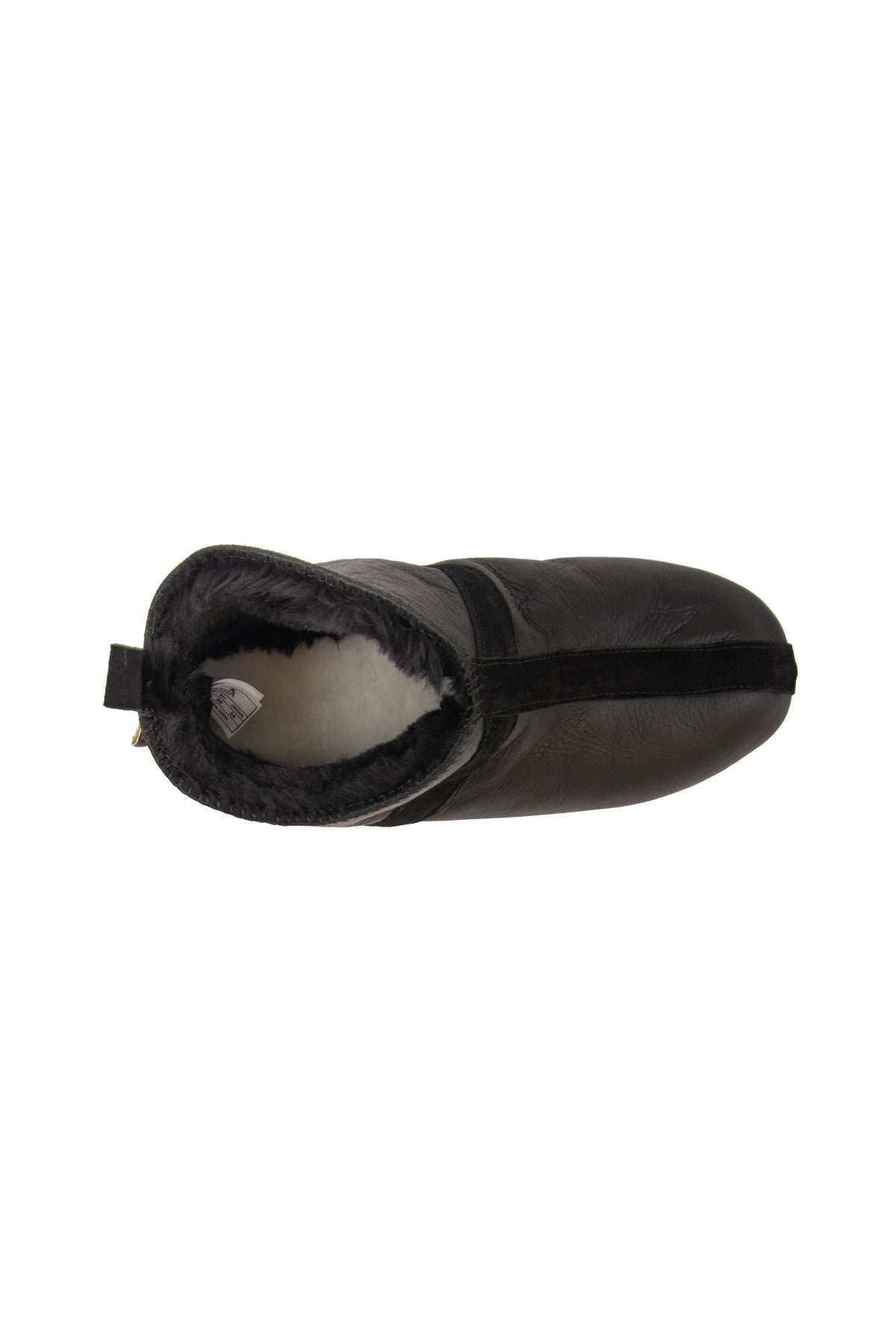 Kürklü Unisex Panduf 191220 Siyah