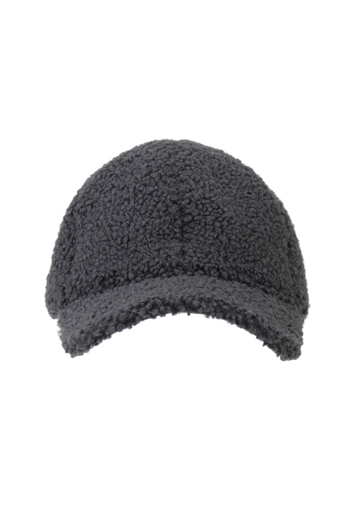 Kürklü Unisex Şapka 24SP01 Antrasit