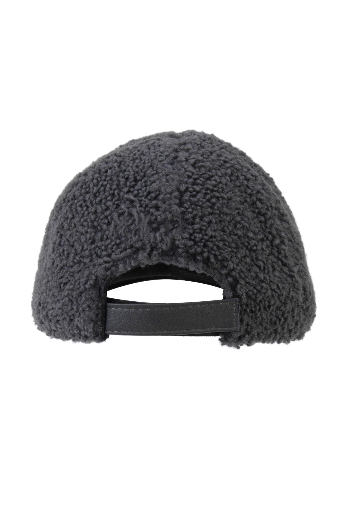 Kürklü Unisex Şapka 24SP01 Antrasit