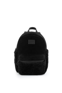 Fur Suede Women's Backpack 191600 Black