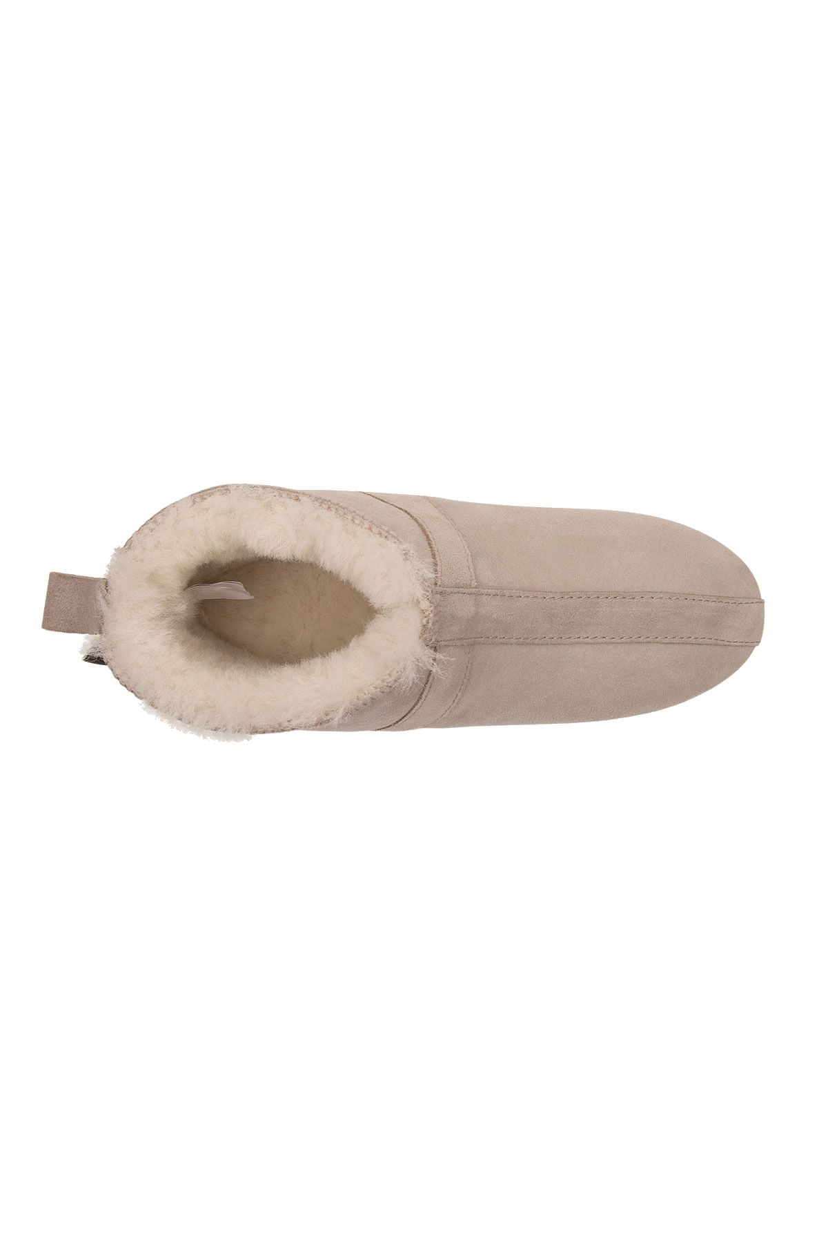 Kürklü Unisex Panduf 191203 Bej