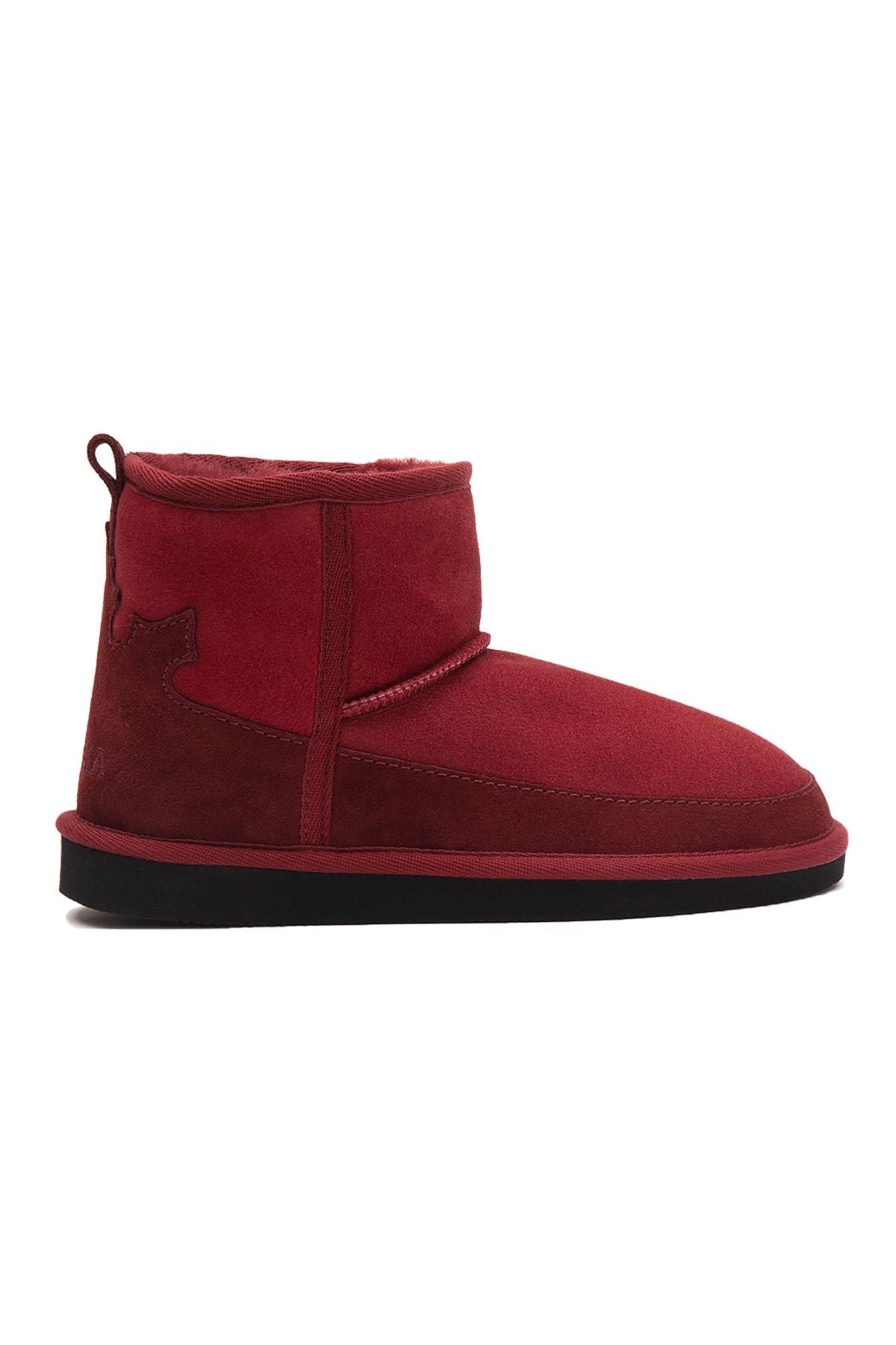 Lesa Kürklü Bot 191354 Bordo