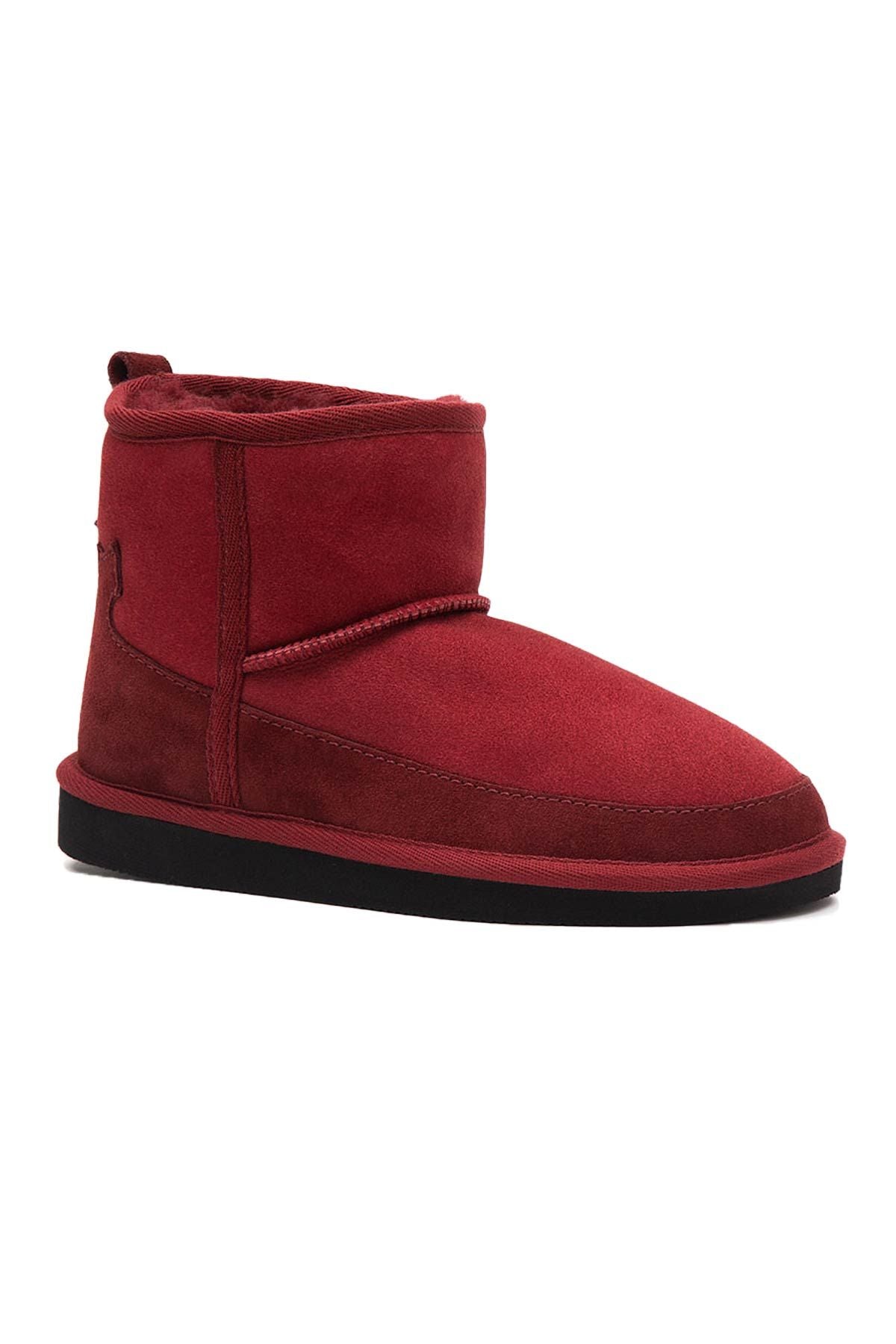 Lesa Kürklü Bot 191354 Bordo