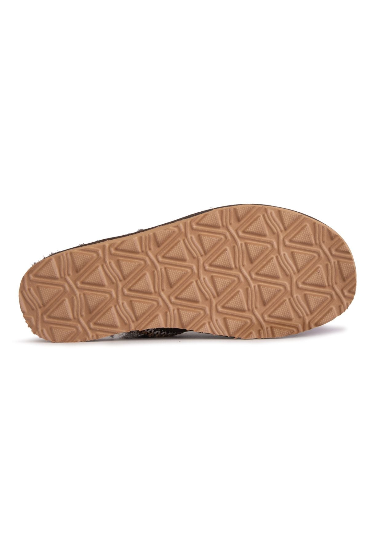 Embroidered Women's House Slippers 191204 Brown