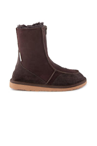 Outlet Shearling Diabetic House Slippers TK191216 Brown