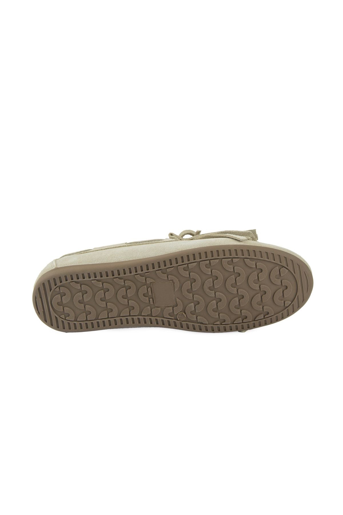 Püsküllü Kadın Loafer Ayakkabı 700923 Bej