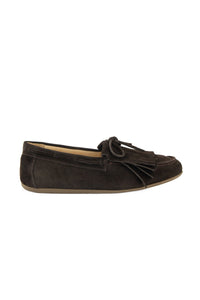 Tassel Women's Loafer Shoe 700923 Brown
