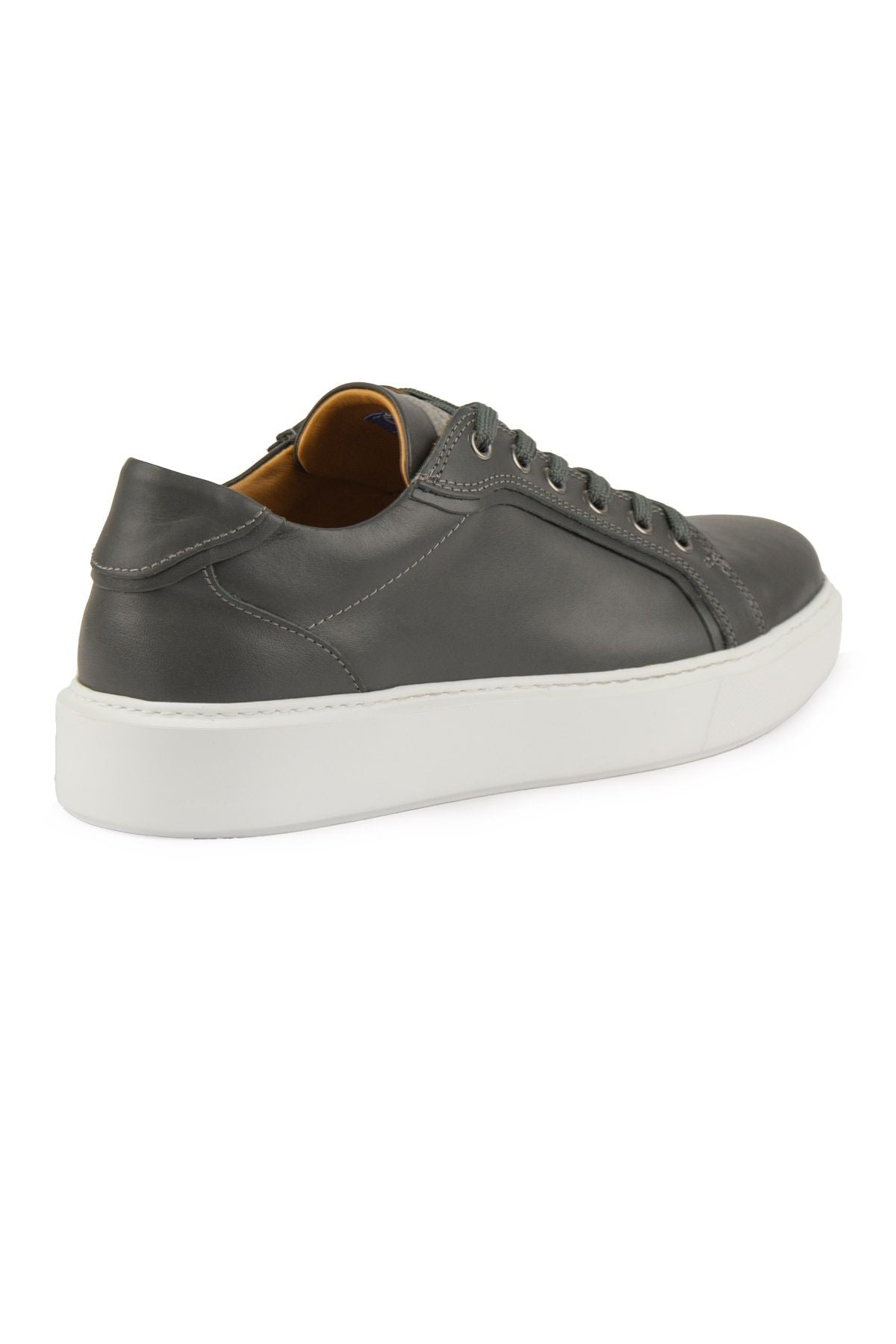 Star Hakiki Deri Sneaker 500970 Haki