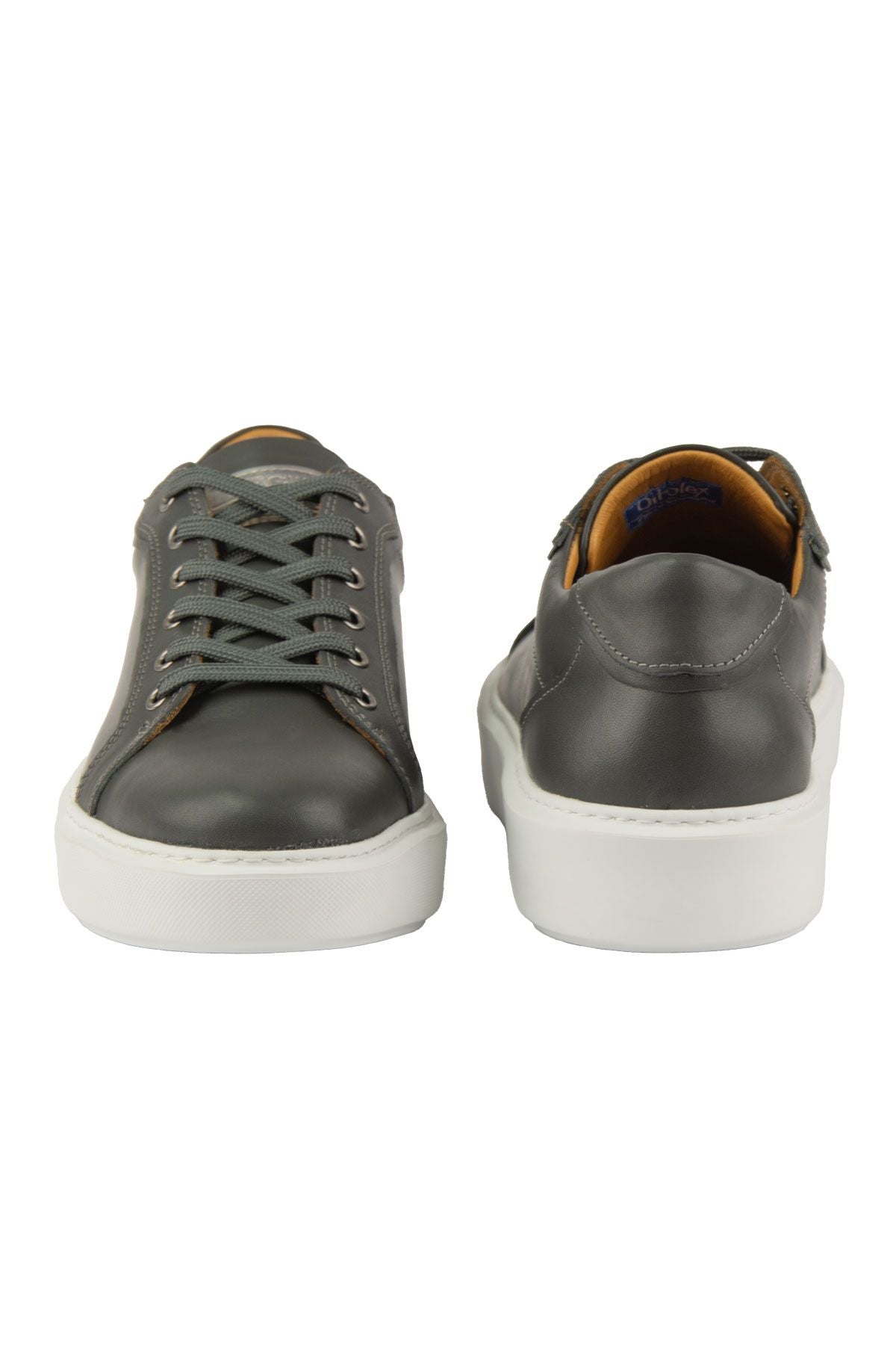 Star Hakiki Deri Sneaker 500970 Haki