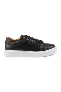 Star Genuine Leather Sneaker 500970 Black